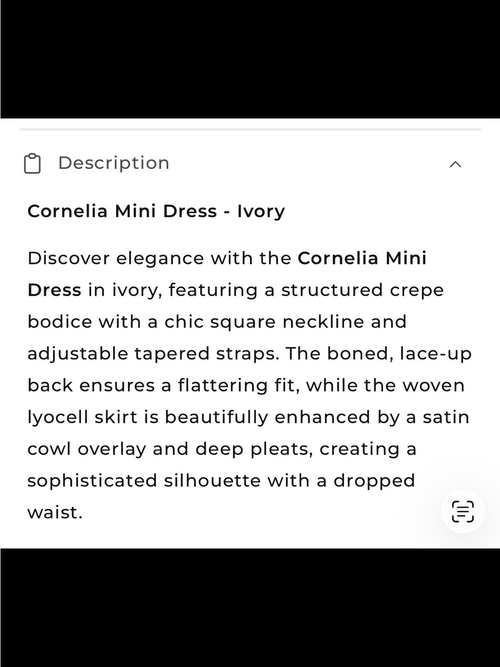 Aria Bella/BabyBoo “Cornelia” White Mini Draped Dress XS NWT NIB - Picture 4 of 12